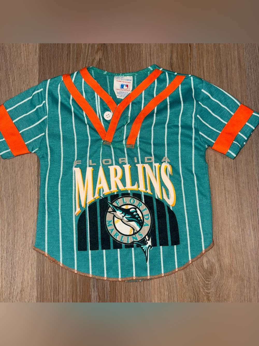 Vintage Florida Marlins Baby Jersey - Size 2T